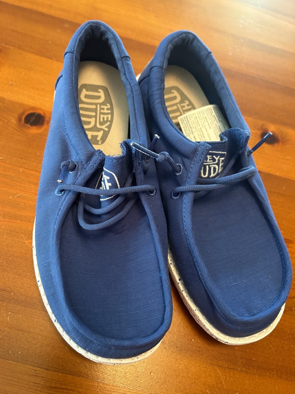 Hey Dude boys Slip-On Casual Loafers in True Blue